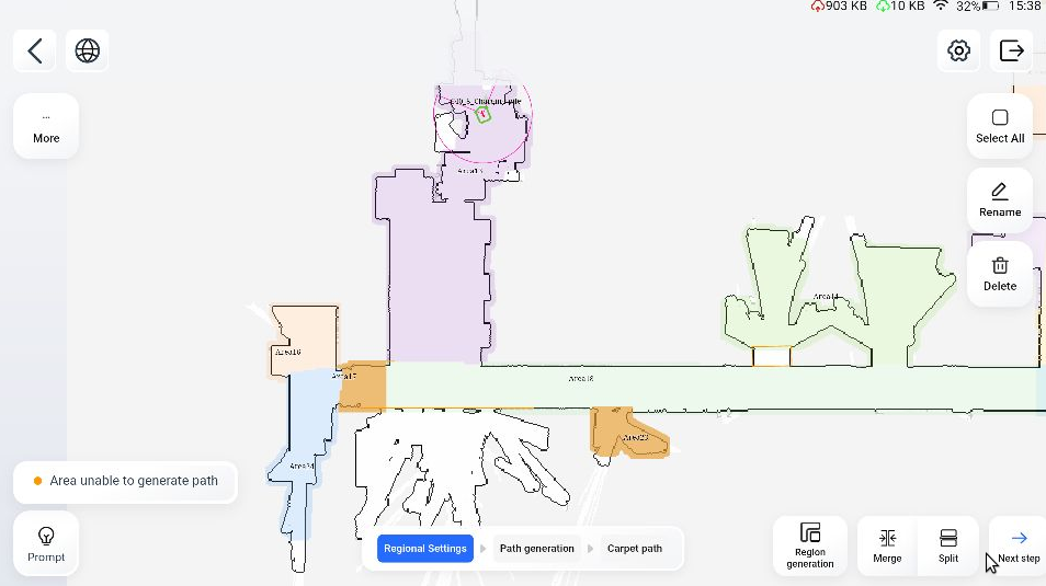 генерация зон