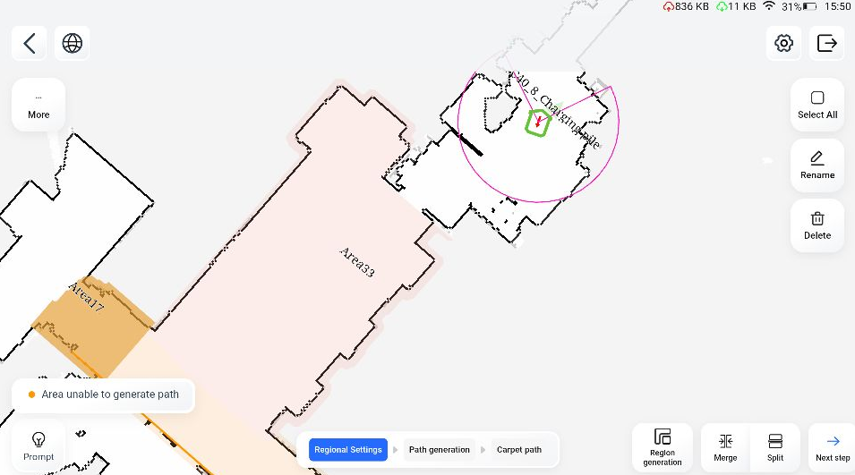 восстановление участка сложной зоны