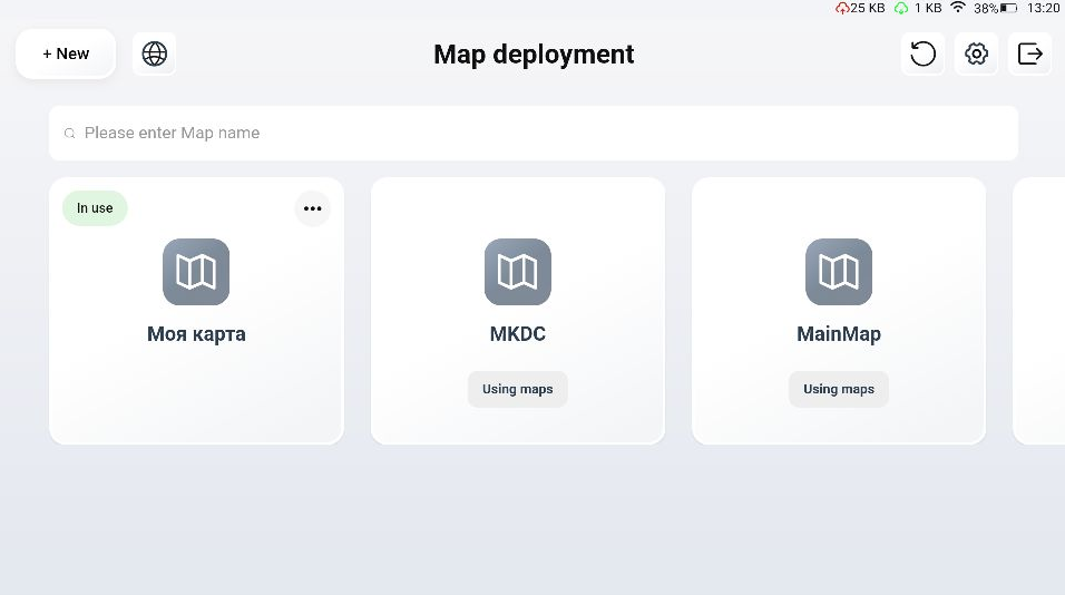 Двойное нажатие для создания карта