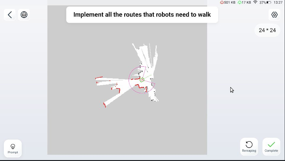 Начало сканирования